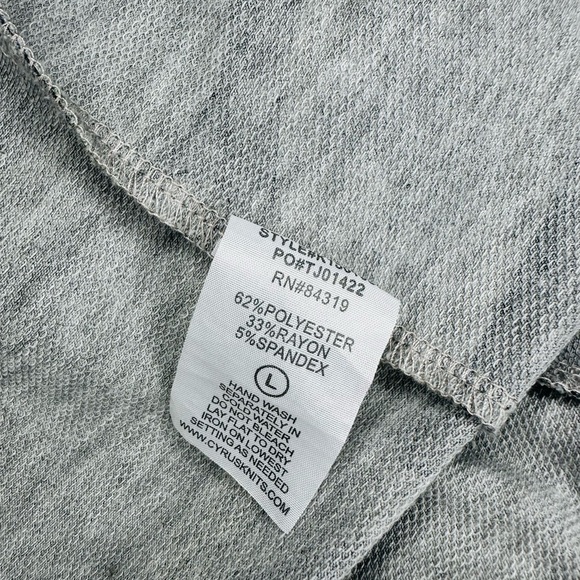 Cyrus Camo Open Front Cardigan Sz Large - Picture 13 of 13